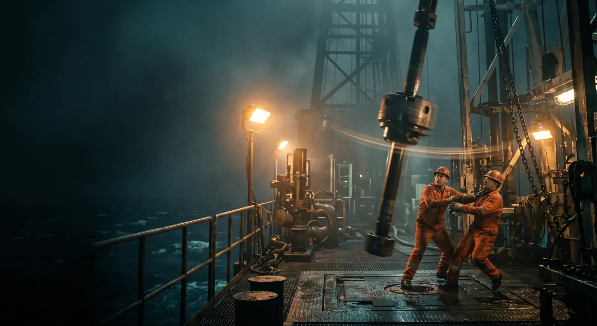 Offshore drill-floor monitoring: Monitoring