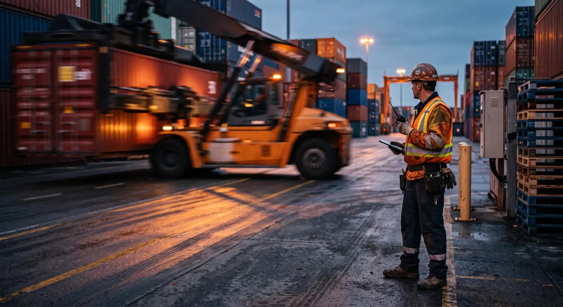 Port & terminal safety: PPE Detection