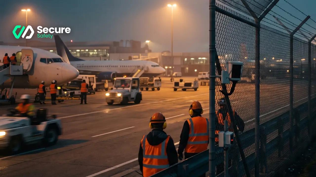 AI CCTV safety monitoring for Airports & Aviation