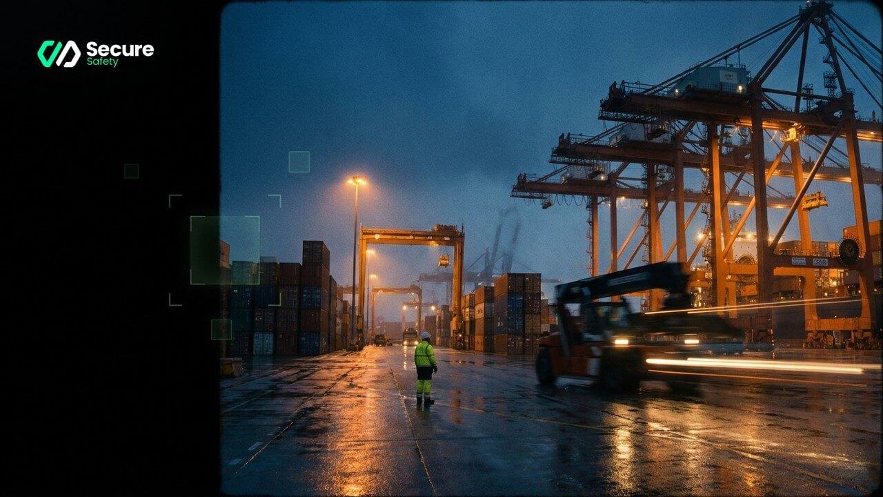 Container Terminals and Straddle Carriers: AI Safety for the World’s Busiest Ports