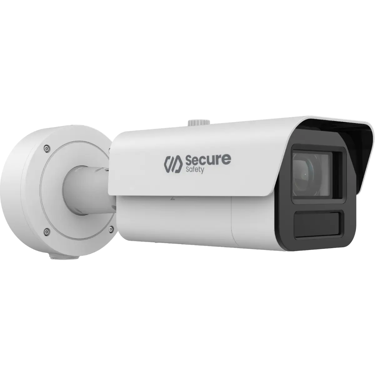 Industrial IP dome and fixed cameras mounted on warehouse infrastructure — the hardware this survey evaluates